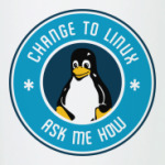 Change to Linux пингвин Tux