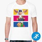 Мужская спортивная футболка