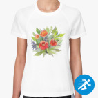 Женская спортивная футболка