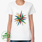 Женская футболка органик