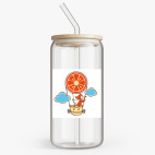 Банка с бамбуковой крышкой