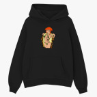 Толстовка худи оверсайз