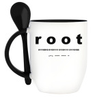 Кружка с ложкой