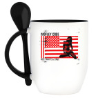 Кружка с ложкой