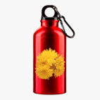 Металлическая бутылка 400 мл UV-DTF