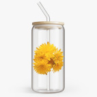 Банка с бамбуковой крышкой