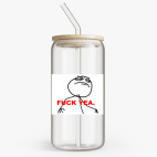 Банка с бамбуковой крышкой