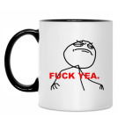 Кружка двухцветная