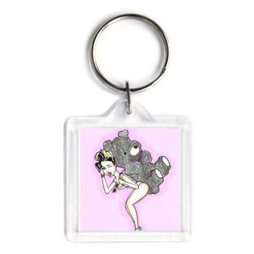 Брелок с принтом Майли