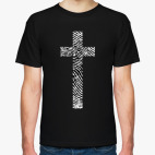 крест с текстурой 'отпечаток пальца'