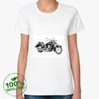 Женская футболка органик