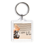Брелок 3.9 x 3.9 см Lady Gaga The Fame