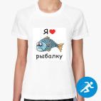 Женская спортивная футболка