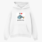 Толстовка худи оверсайз