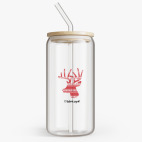 Банка с бамбуковой крышкой