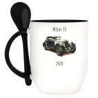 Кружка с ложкой