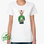 Женская футболка органик