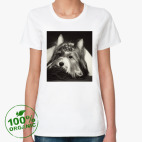 Женская футболка органик