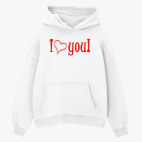 Толстовка худи оверсайз