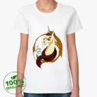 Женская футболка органик