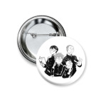 Значок 37 мм Haikyuu!! Волейбол!! Старшая школа Карасуно