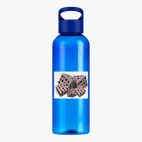 Прозрачная спортивная бутылка