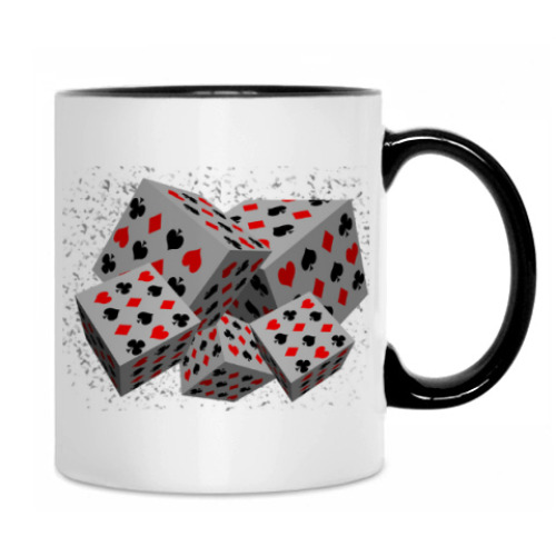 Кружка с принтом Кубы