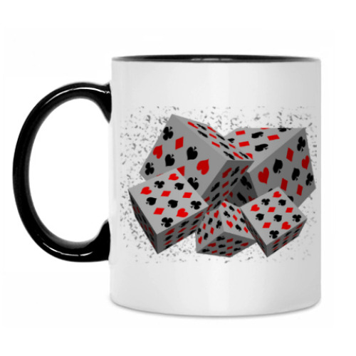 Кружка с принтом Кубы