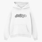 Толстовка худи оверсайз