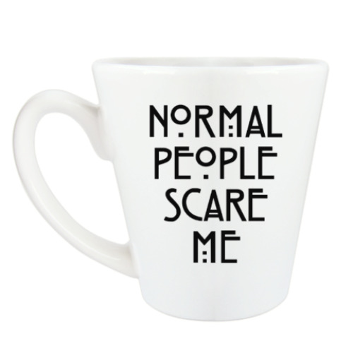 Чашка Латте с принтом American Horror Story