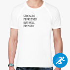 Мужская спортивная футболка