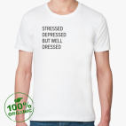 Мужская футболка органик