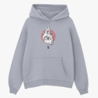 Толстовка худи оверсайз