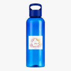 Прозрачная спортивная бутылка