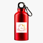 Металлическая бутылка 400 мл UV-DTF