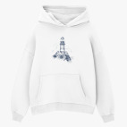 Толстовка худи оверсайз