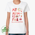 Женская футболка органик