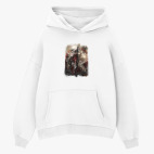 Толстовка худи оверсайз