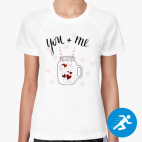 Женская спортивная футболка