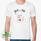 Мужская футболка органик