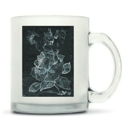 Кружка матовая с принтом Зимняя рапсодия