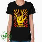 Женская футболка органик