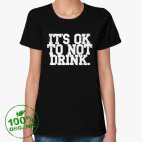 Женская футболка органик