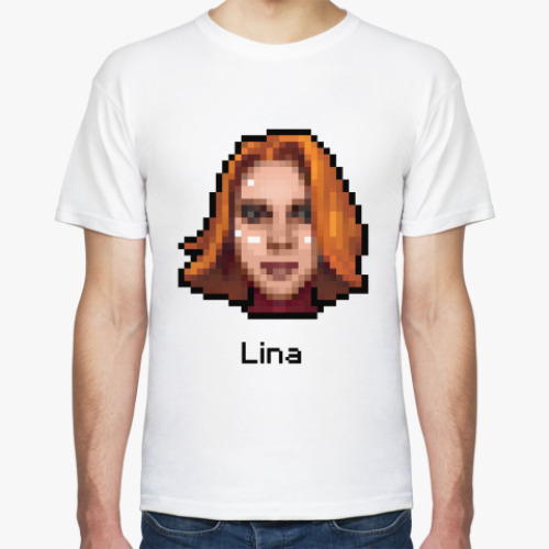 Футболка Lina  Dota 2 [ pixel ]
