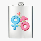 Фляжка стальная