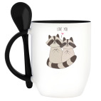 Кружка с ложкой