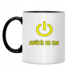 Кружка двухцветная