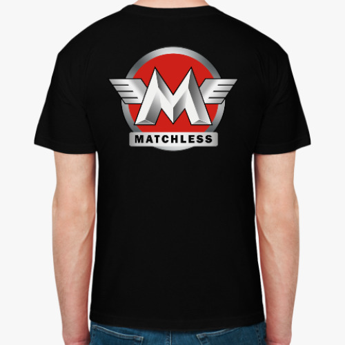 Футболка с принтом Moto Matchless FANS