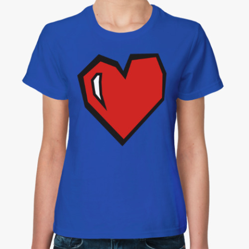 Женская футболка Heart