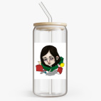 Банка с бамбуковой крышкой